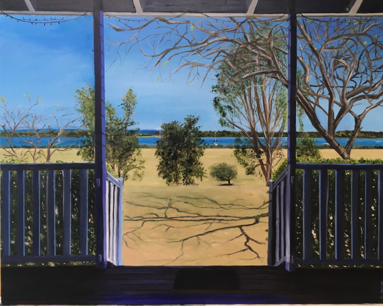 Yamba looking at the river