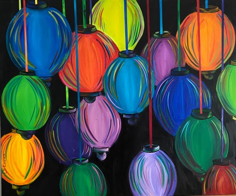 14 Colourful Vietnamese Lanterns 2